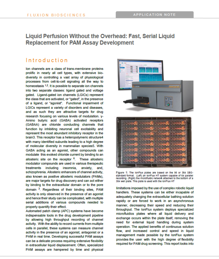 Liquid perfusion without the overhead
