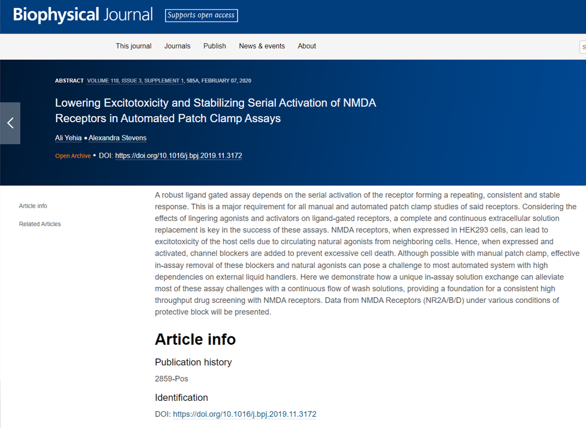 Lowering Excitotoxity and Stabilizing Serial Activation in NMDA