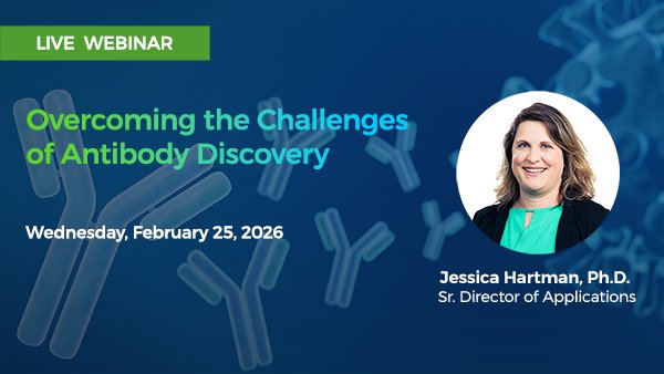 thumbnail Webinar Overcoming Challenges of Antibody Discovery February 25 2026